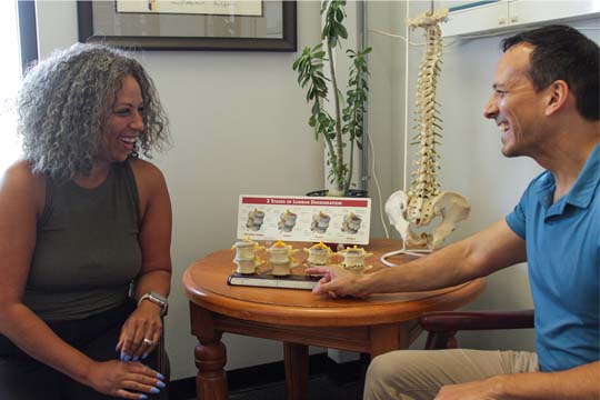 Chiropractor Wichita KS Randy Babcock Consulting Patient