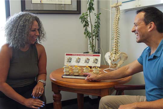 Chiropractor Wichita KS Randy Babcock Consulting Patient